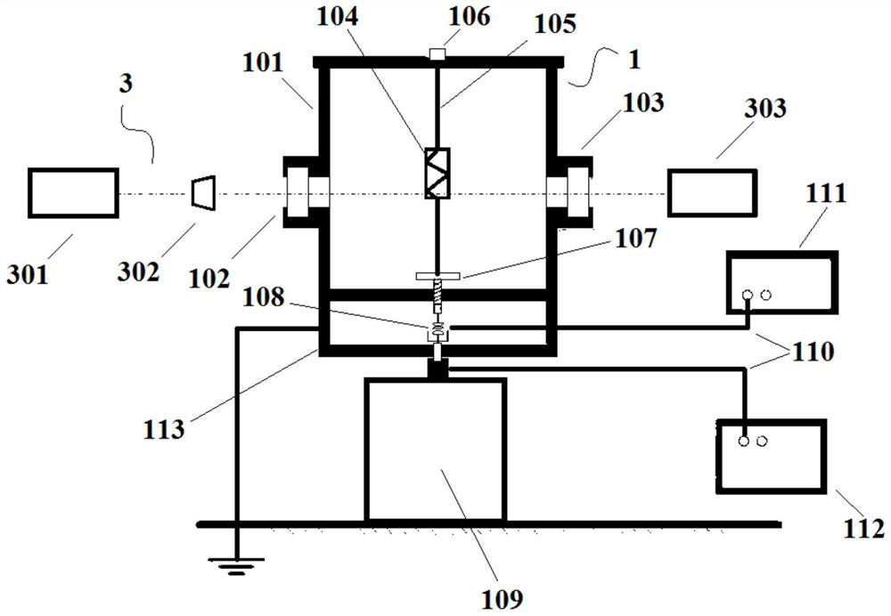 Test observation method for electric explosion and energetic material synergistic explosion effect