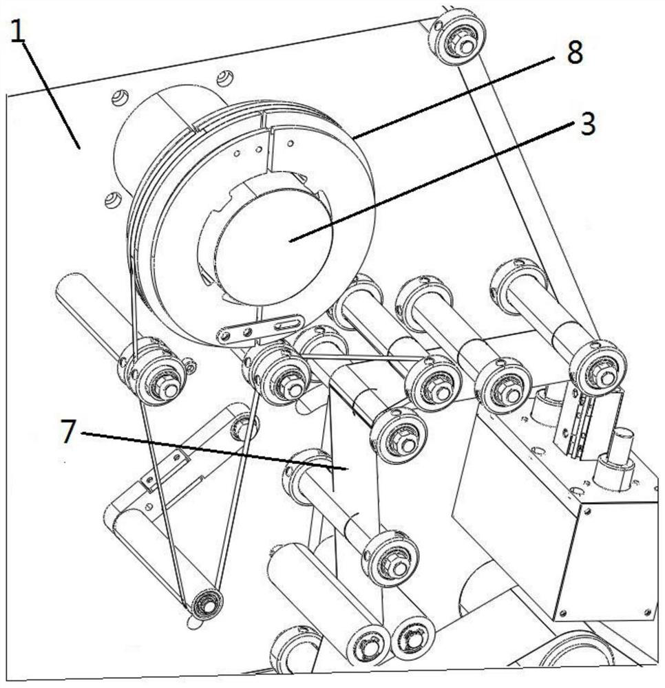 A fpc silver film pad pet slider mechanism