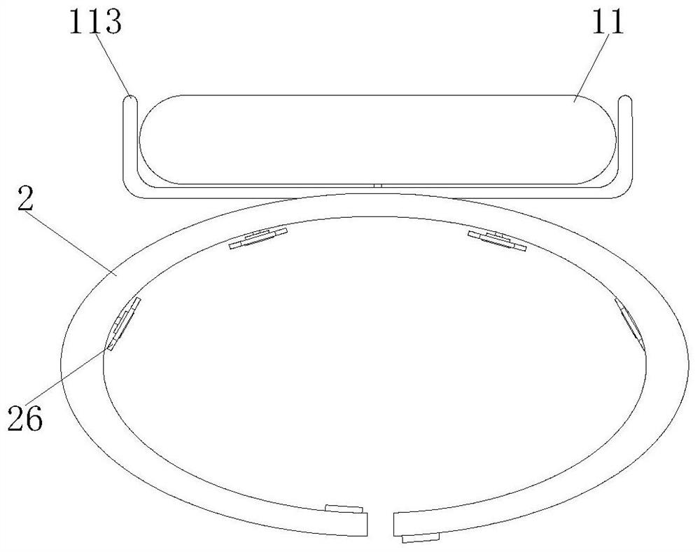 Arthritis treatment device based on electrothermal and magnetic comprehensive therapeutic instrument and nursing method thereof