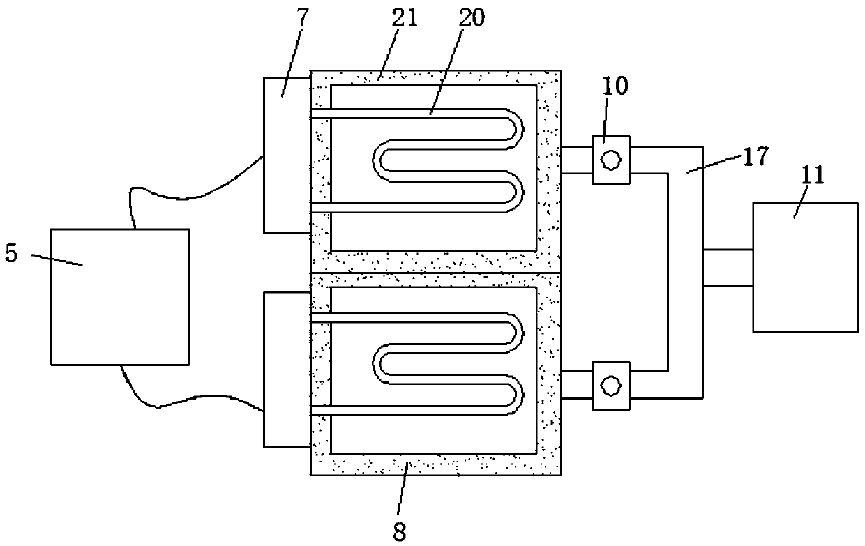 Constant-viscosity spraying device for roads