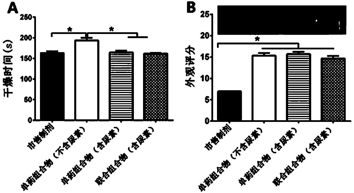 Antifungal composition and application thereof