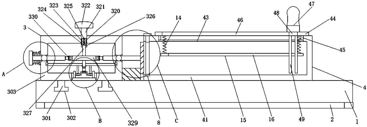 Dual-mode-switched push-type household meat cutting device of fresh meat