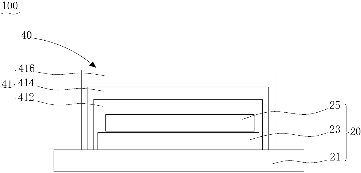 Display panel, display device provided with display panel and display panel forming method