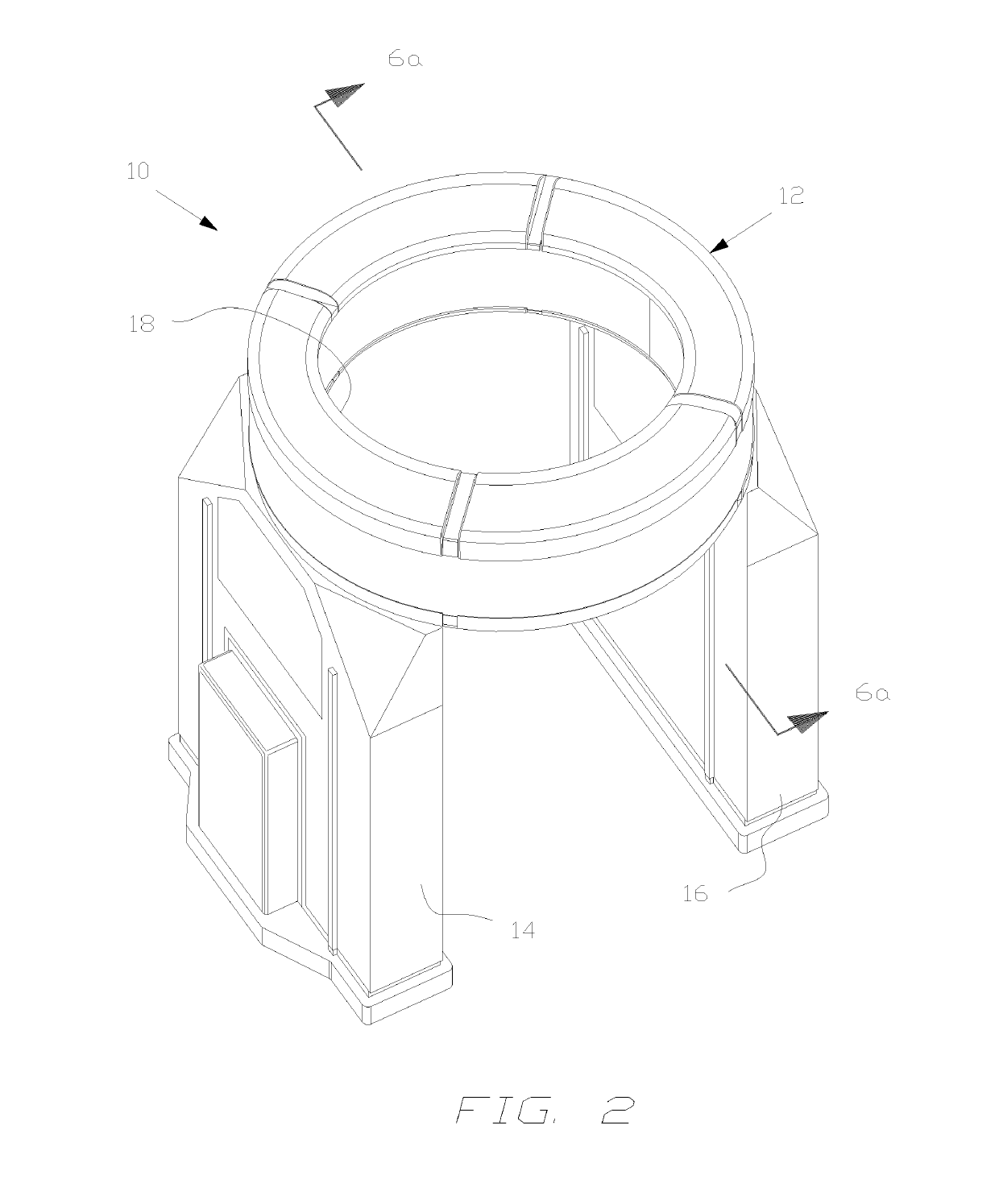 Vertical moving horizontal aperture ring positron emission tomography scanner and chair with stationary cycle for stressing the patient's heart