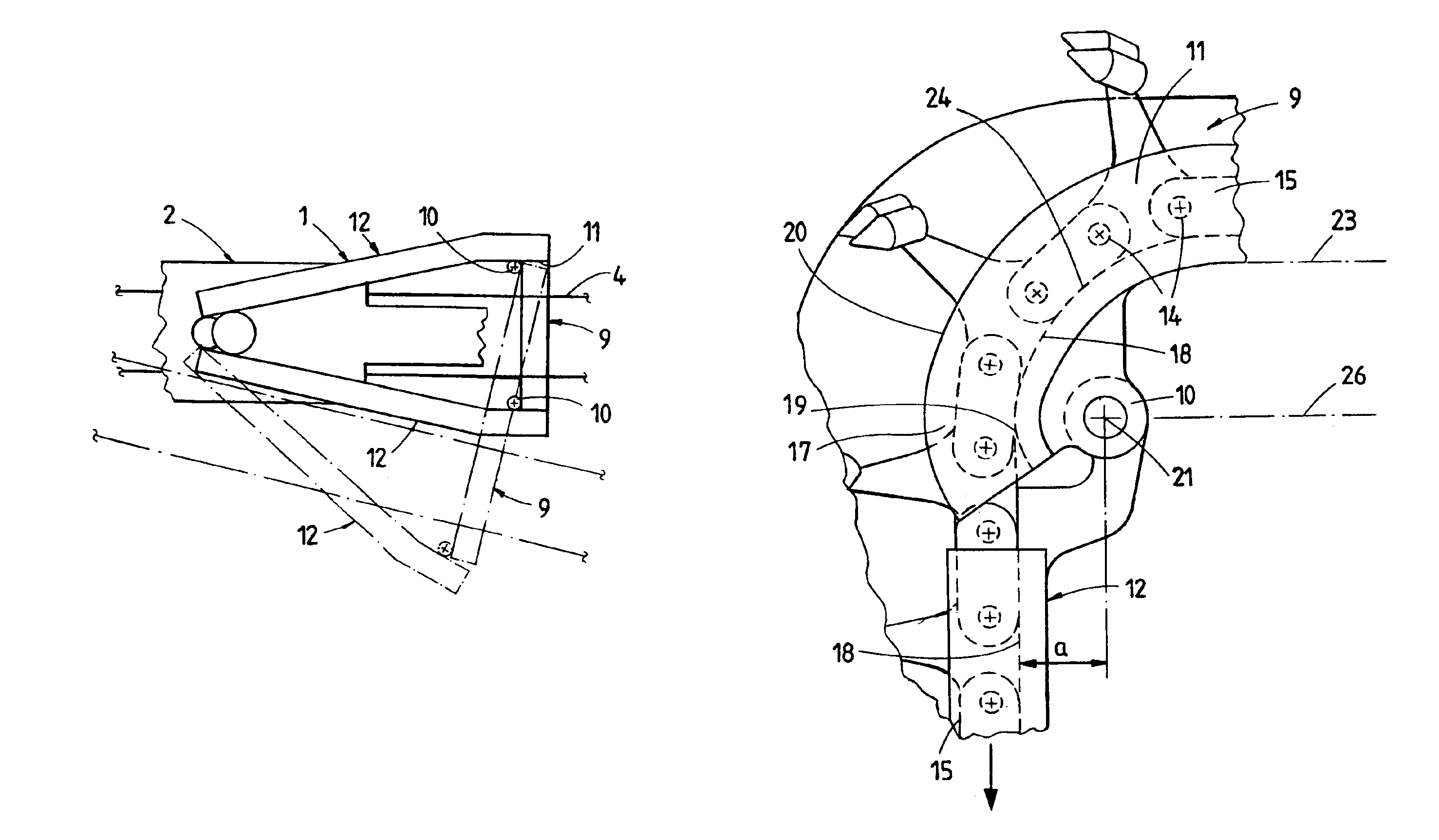 Ballast excavating chain