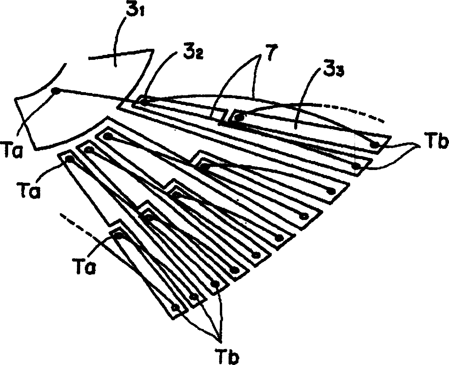 Thermal-stacking infrared sensor and mfg. method thereof