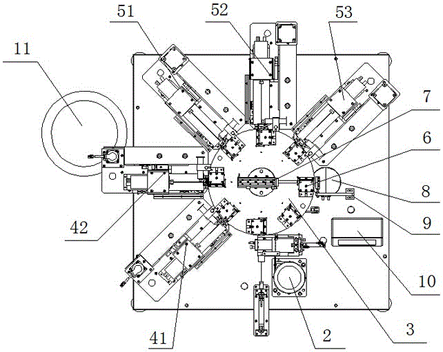 A ceramic grinding hole reaming machine