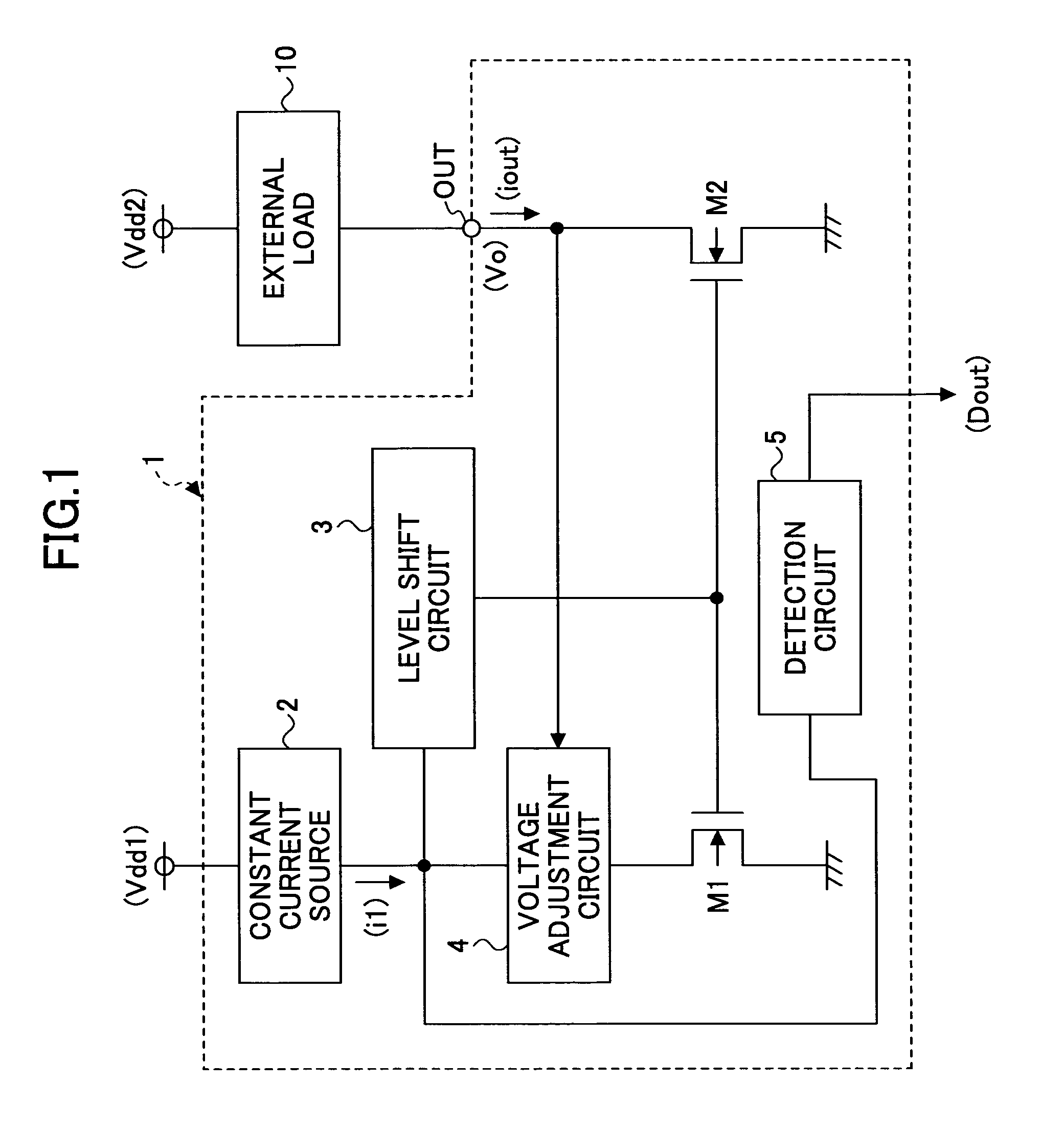 Constant current circuit and light emitting diode driving device using the same