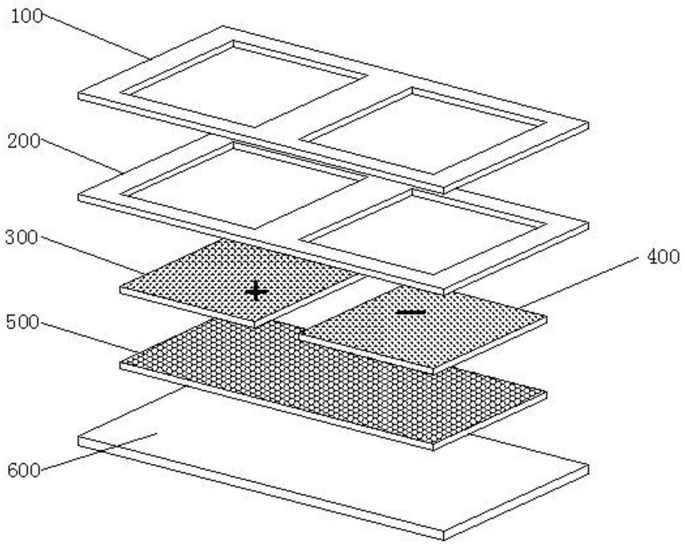 Ion pulse-dredging patch adopting micro-electric ion conduction technology and production equipment