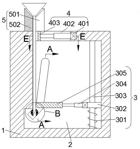 Waste needle head bending equipment