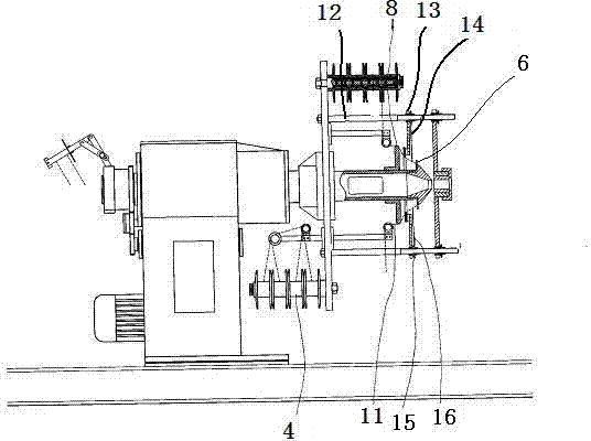 Synchronous tension adjustment winding machine