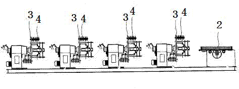 Synchronous tension adjustment winding machine