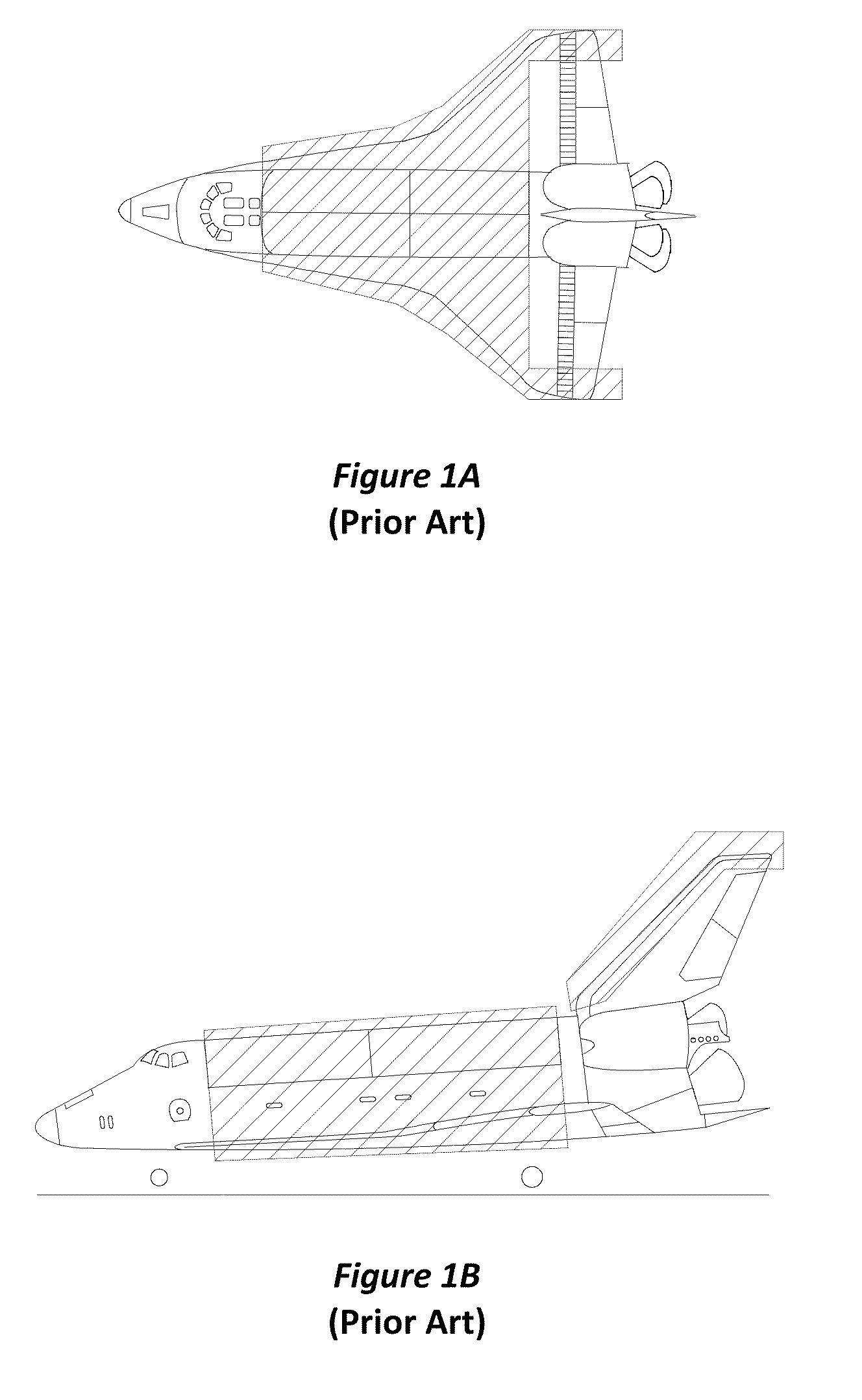 Space shuttle orbiter and return system