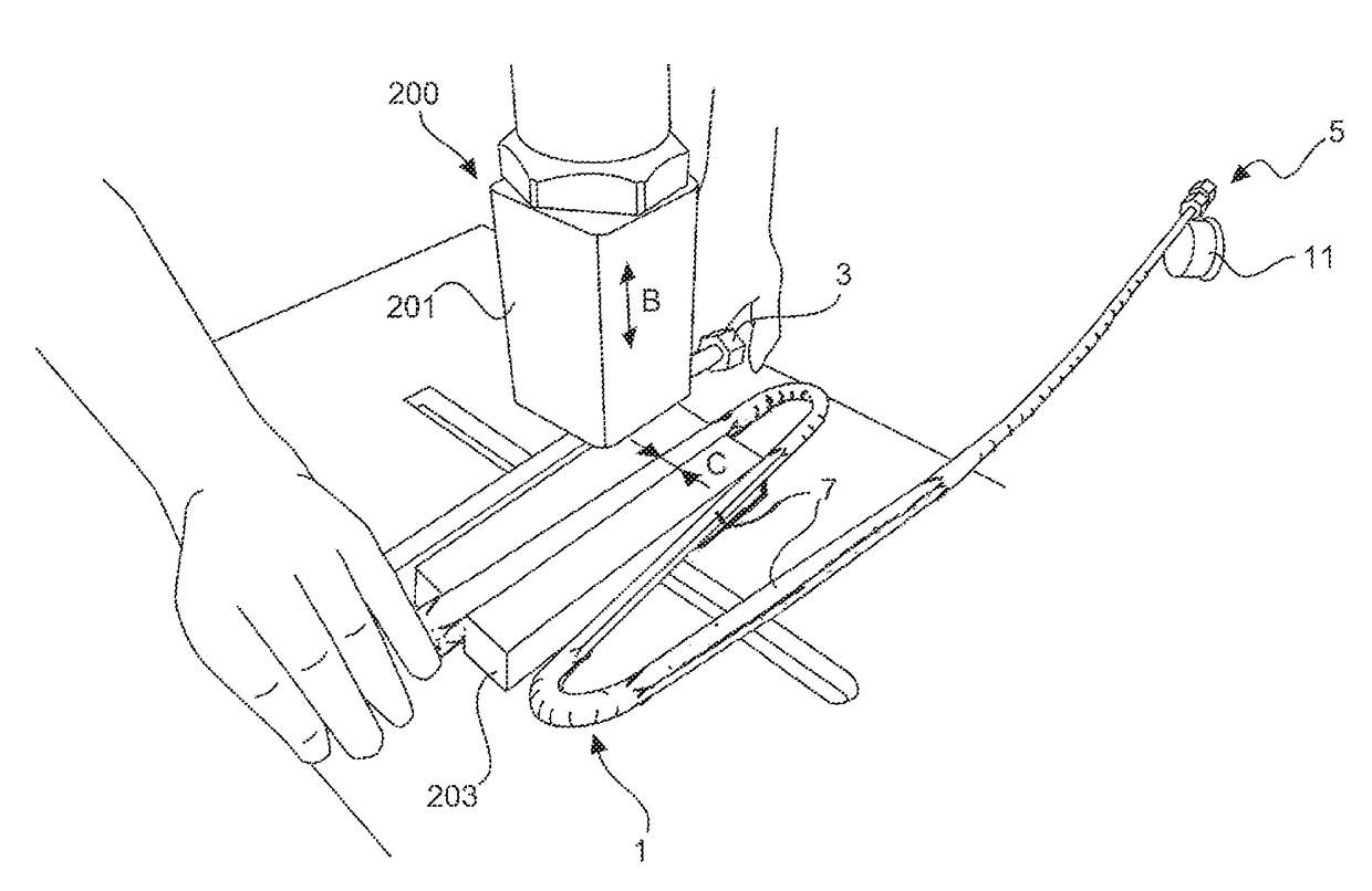 Method for forming a tubular body, undulating tubular body and use of same