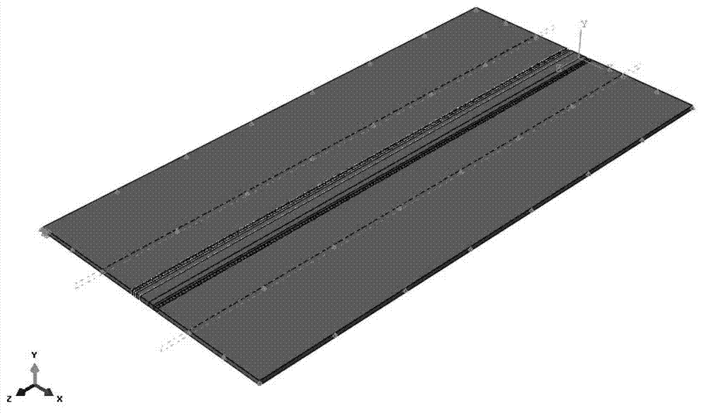 ABAQUS-based finite element simulation method of correcting welding deformation through ultrasonic shot-peening