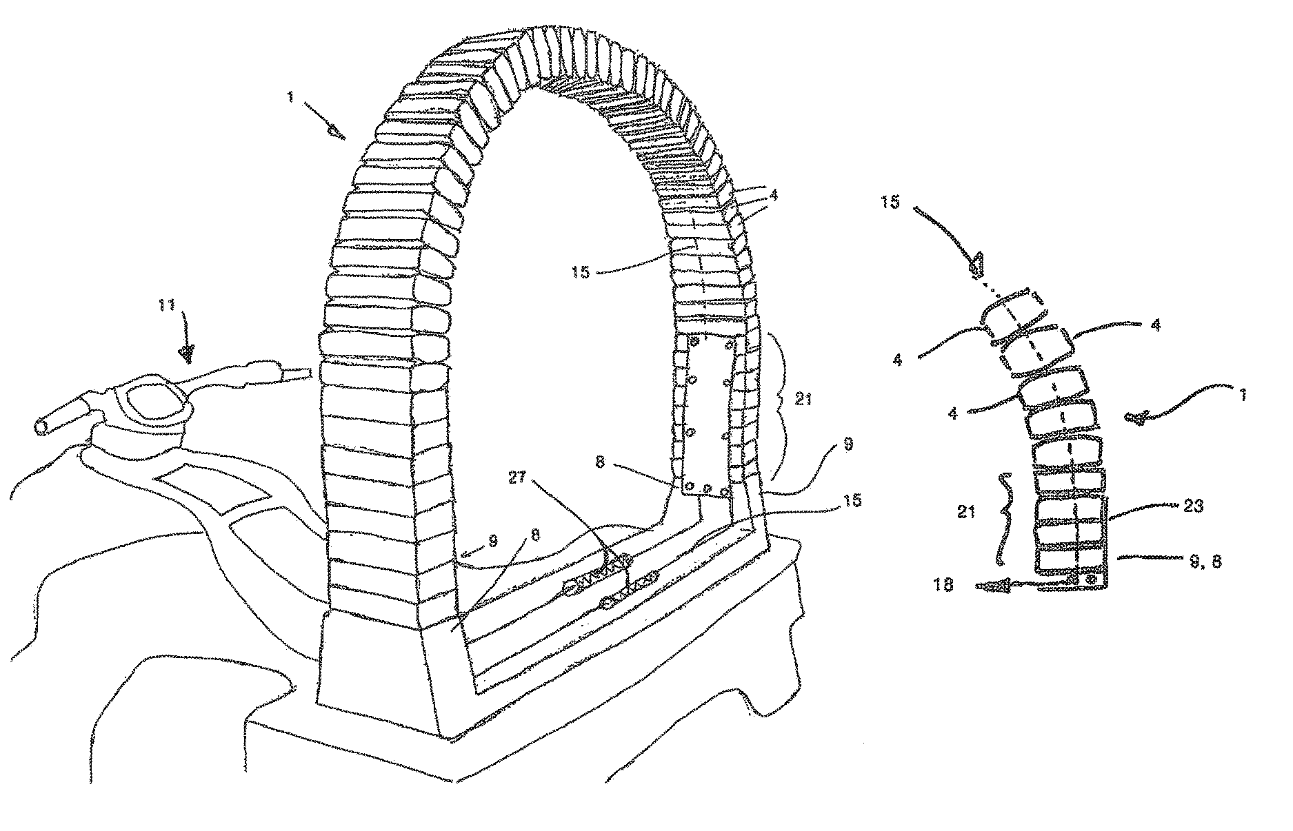 Flexible impact protection