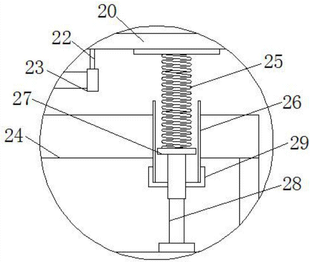 Concrete preparation device for municipal administration