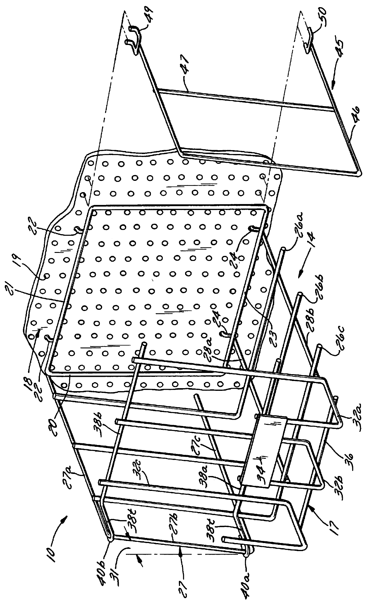 Display and storage system