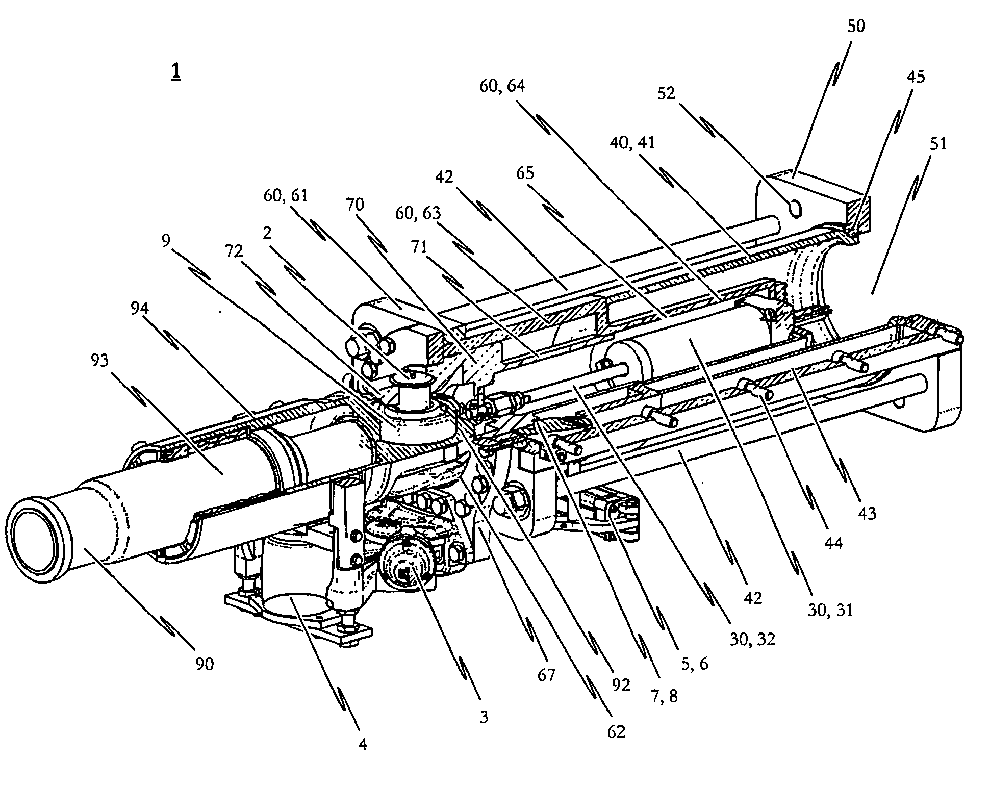 Automatic central buffer coupling