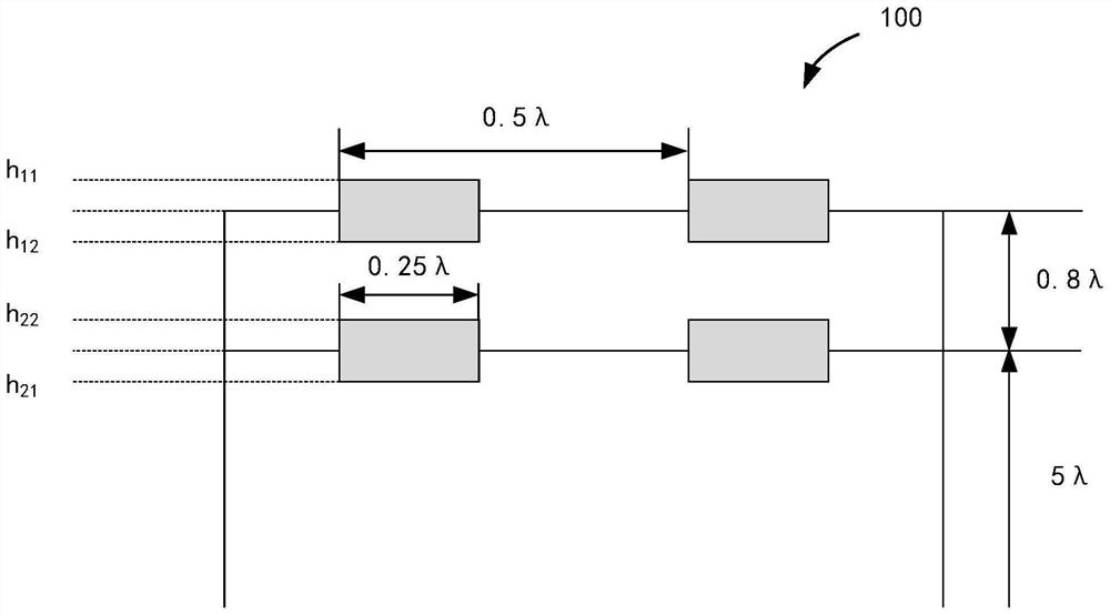 Lamb wave resonator with upper and lower buried electrodes in opposite proportions