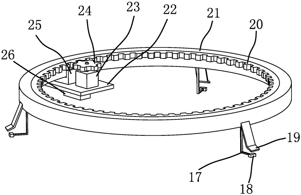 Ecological building material smashing system