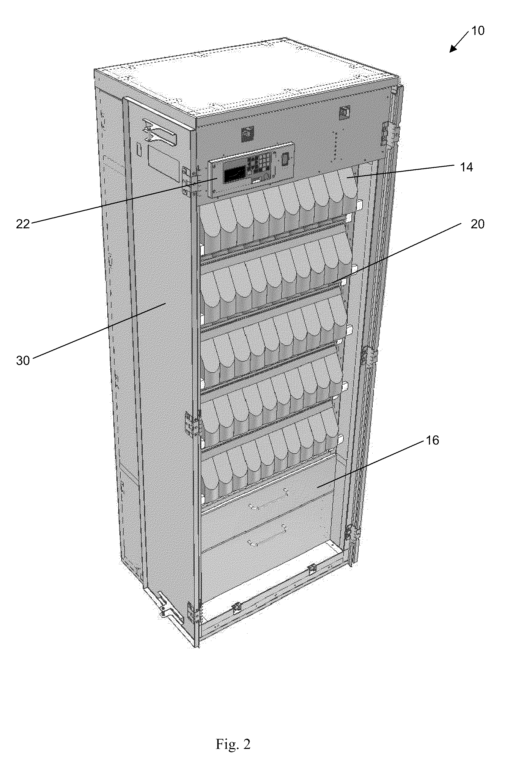 System to secure, control, inventory and dispense items