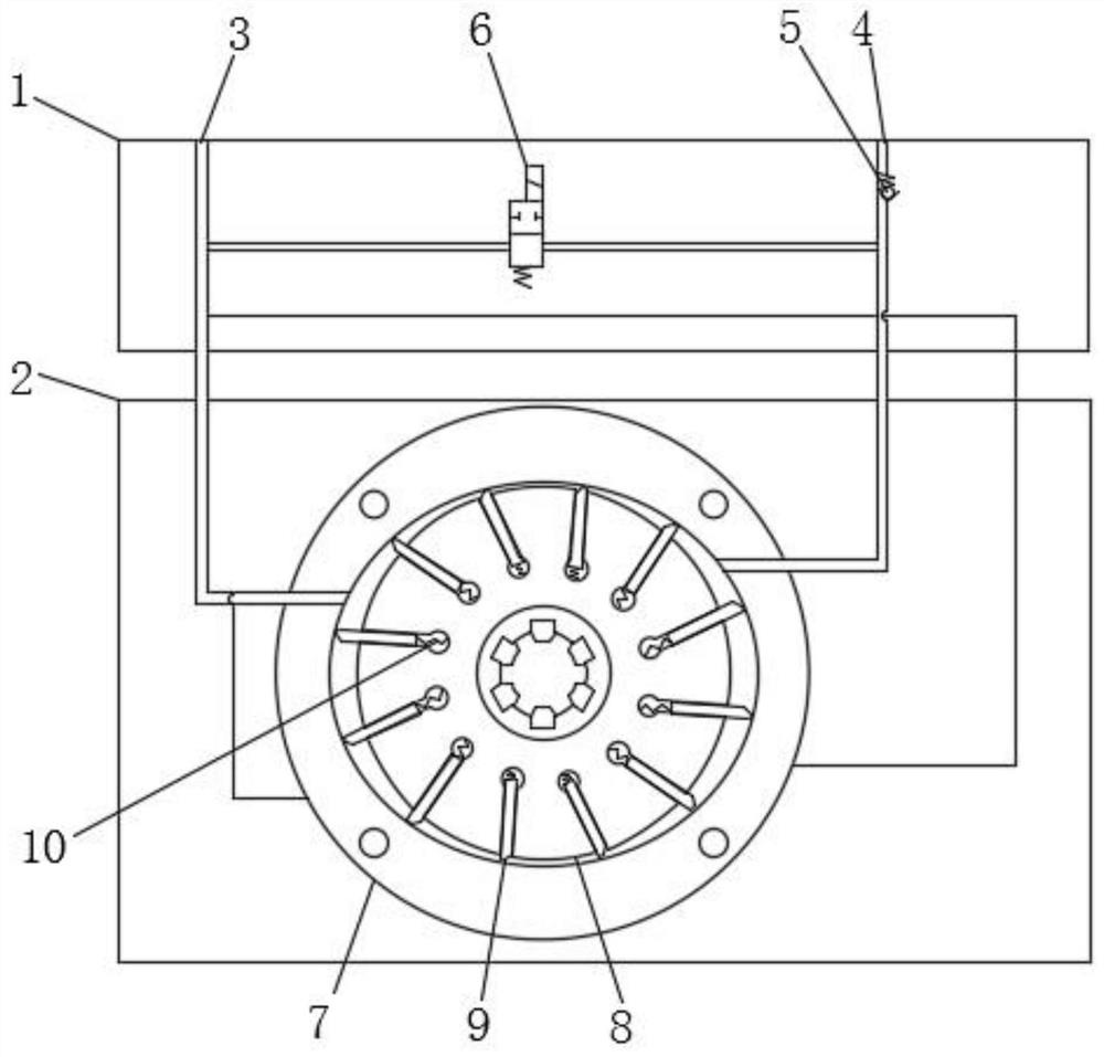 A hydraulic device that utilizes self-weight potential energy feedback to assist servo motor output torque