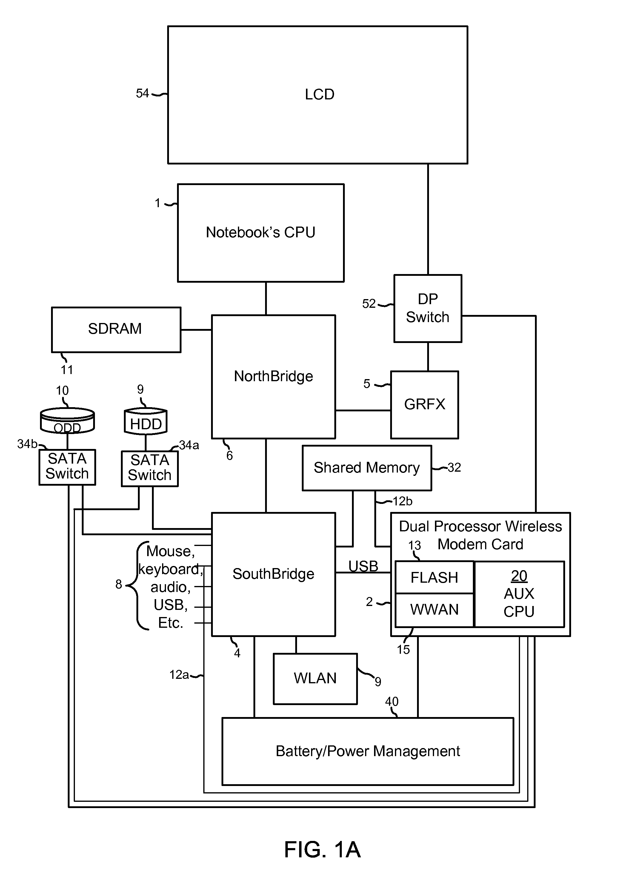 Methods and systems for operating a computer via a low power adjunct processor