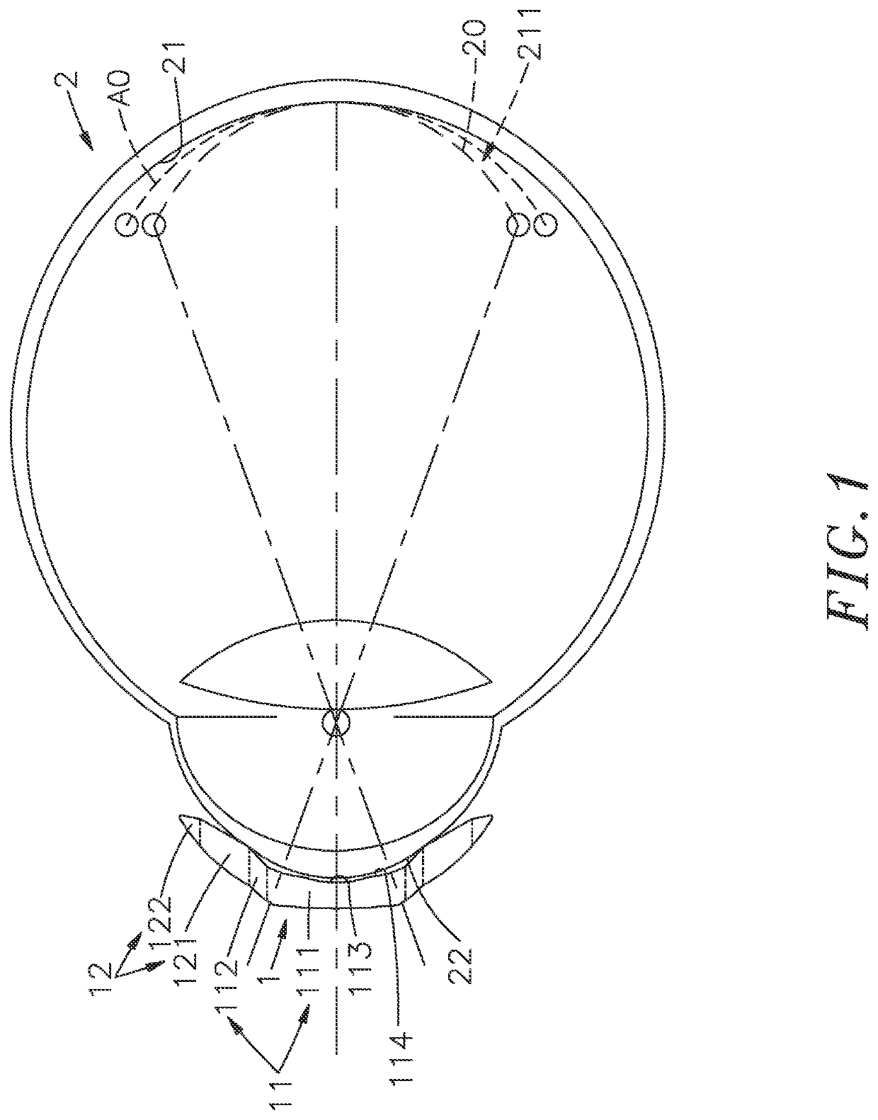 Orthokeratology lens using aspheric e-value to control tear height to slow down the growth rate of the eyeball