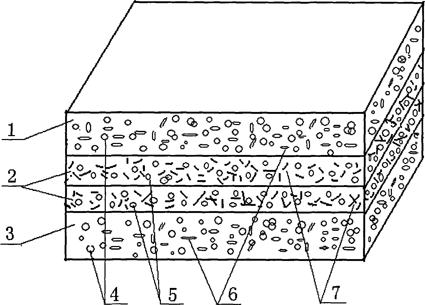 Surface flame-retardant wood-plastic composite material plate and preparation thereof