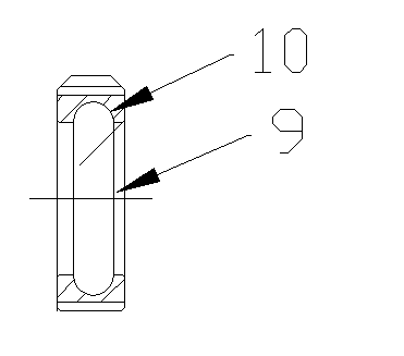 Stainless steel corrugated hose connecting devicefor fuel gas transportation