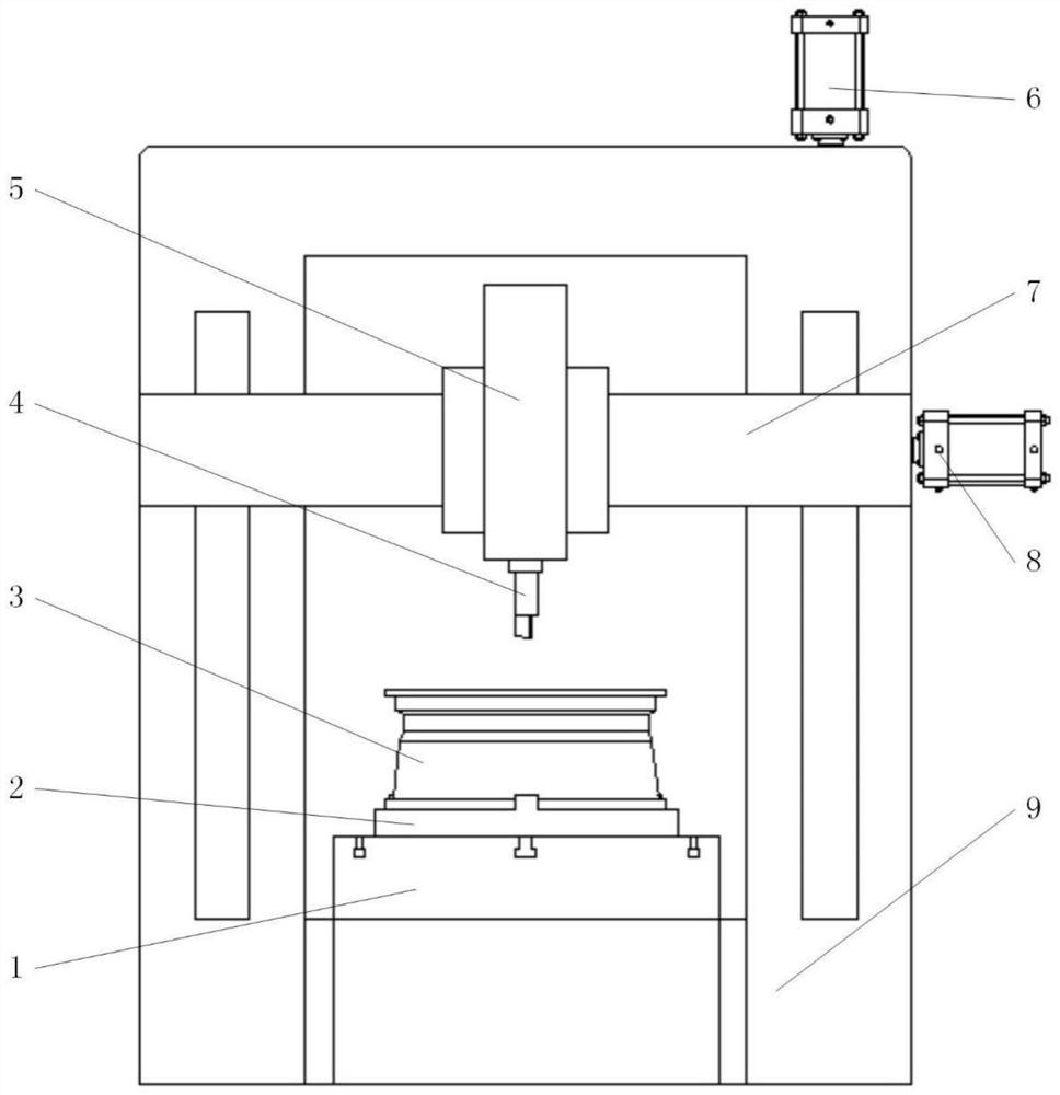 Wheel hub production method and production line based on drilling and sprue removal