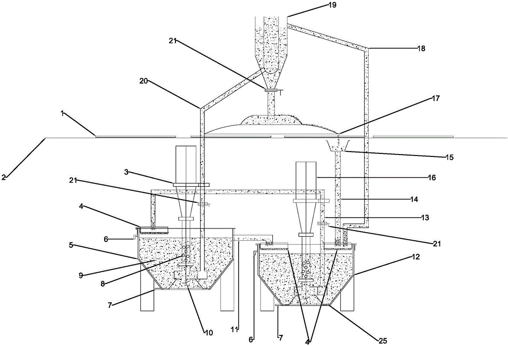 Glaze slip pouring method for stably pouring glaze slip at constant temperature