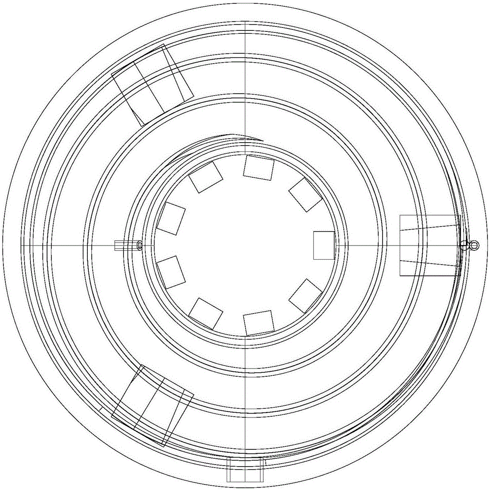 Glaze slip pouring method for stably pouring glaze slip at constant temperature