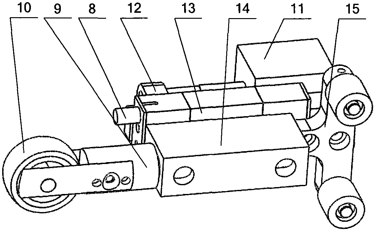 Flexible polishing mechanism for blade profile abrasive belt