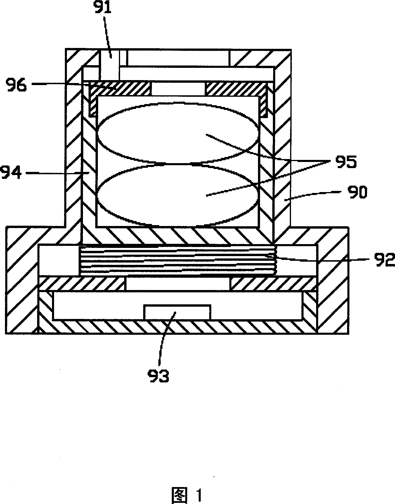 Varifocus lens device