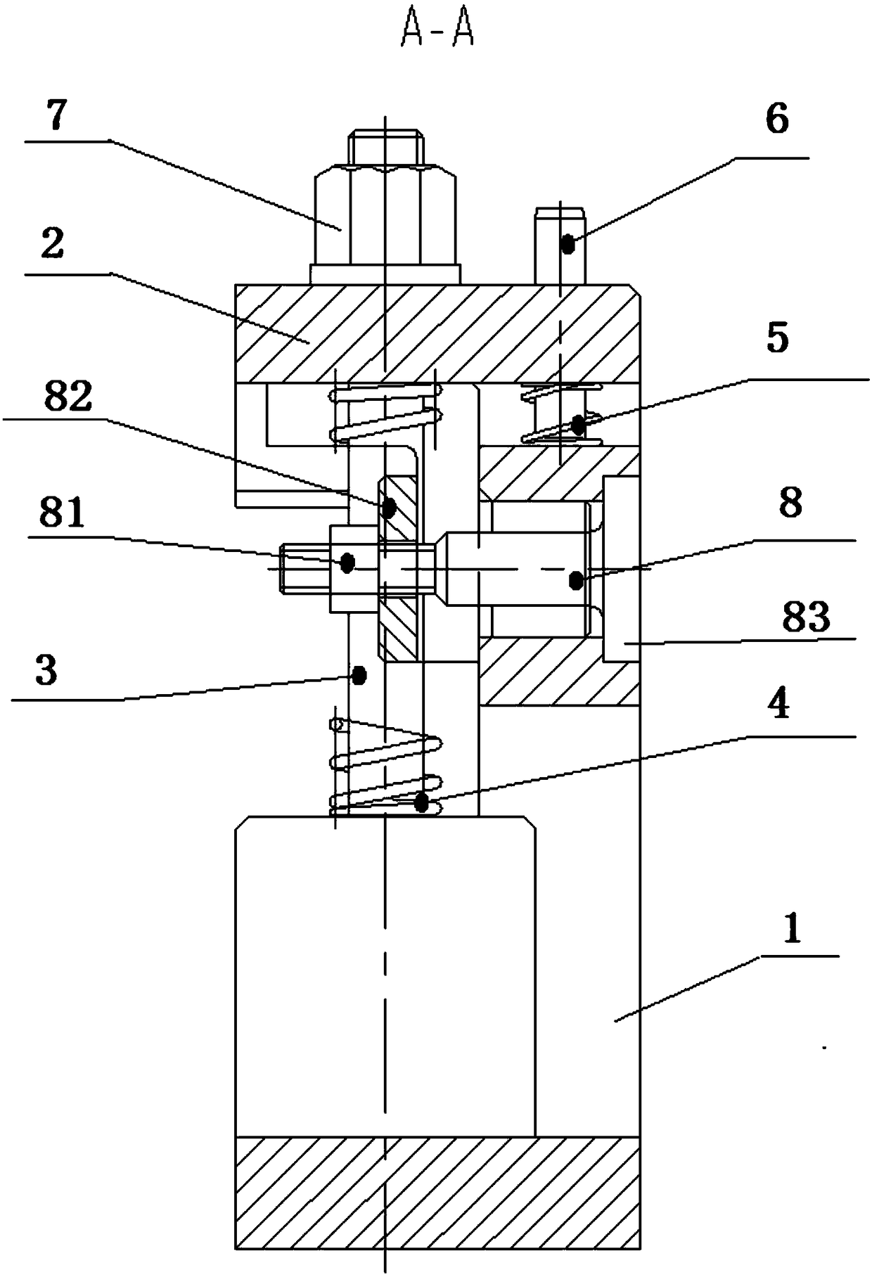 Drilling device for workpieces with special-shaped structures