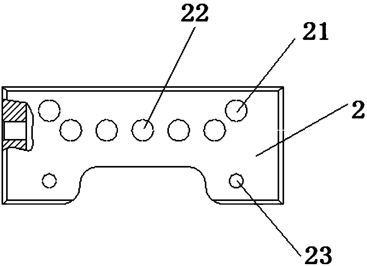 Drilling device for workpieces with special-shaped structures