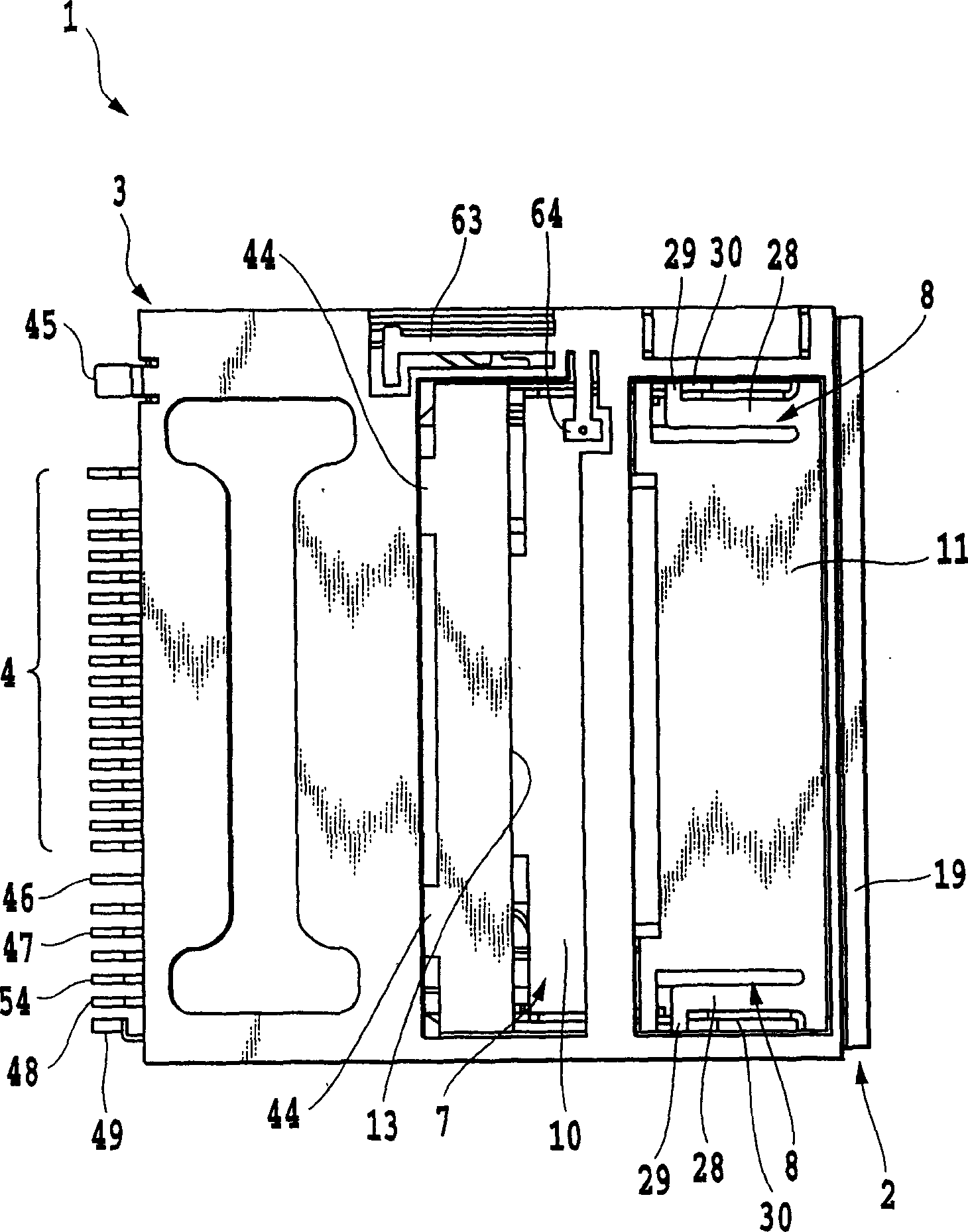 Composite type card connector