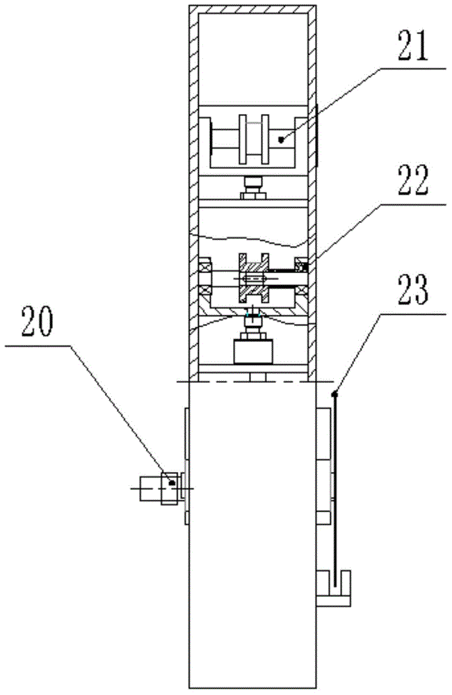 Belt transmission characteristic parameter teaching model demonstration instrument