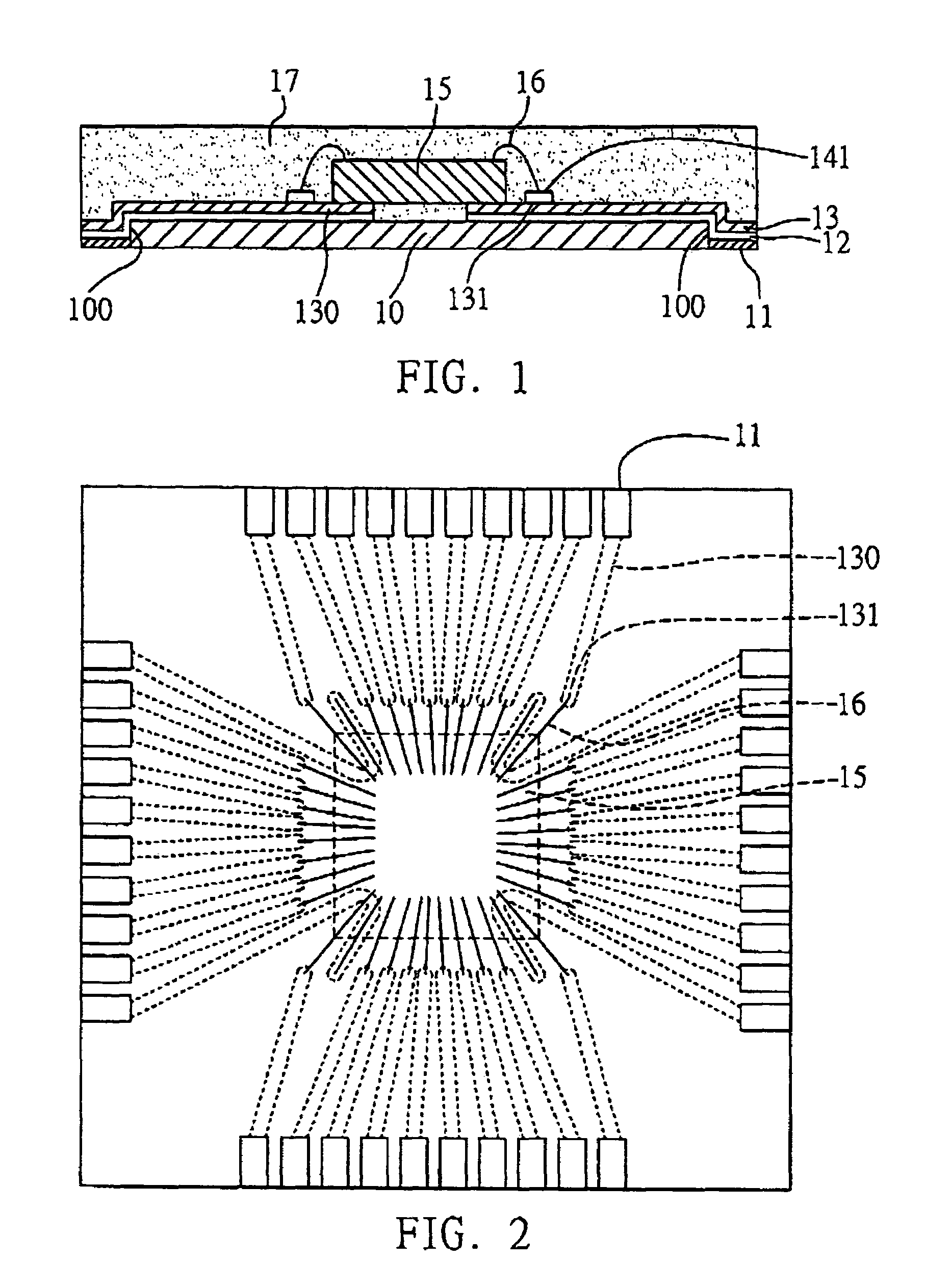 Semiconductor package free of substrate and fabrication method thereof