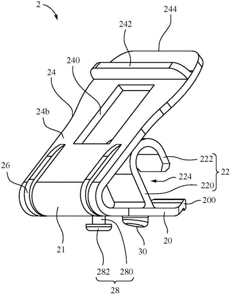 Wire clamp and electronic device using same