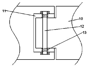 Rust removing and painting device for ship