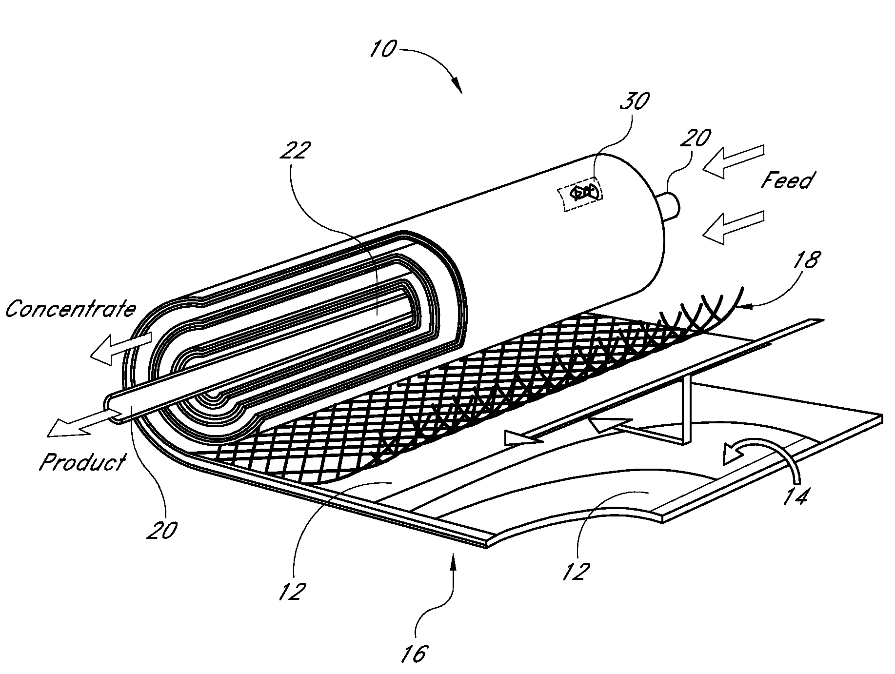 Filtration devices with embedded radio frequency identification (RFID) tags