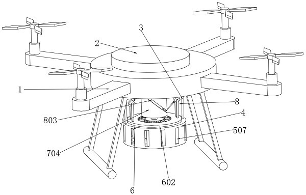 Automatic obstacle avoidance surveying and mapping unmanned aerial vehicle for water conservancy