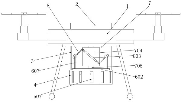 Automatic obstacle avoidance surveying and mapping unmanned aerial vehicle for water conservancy