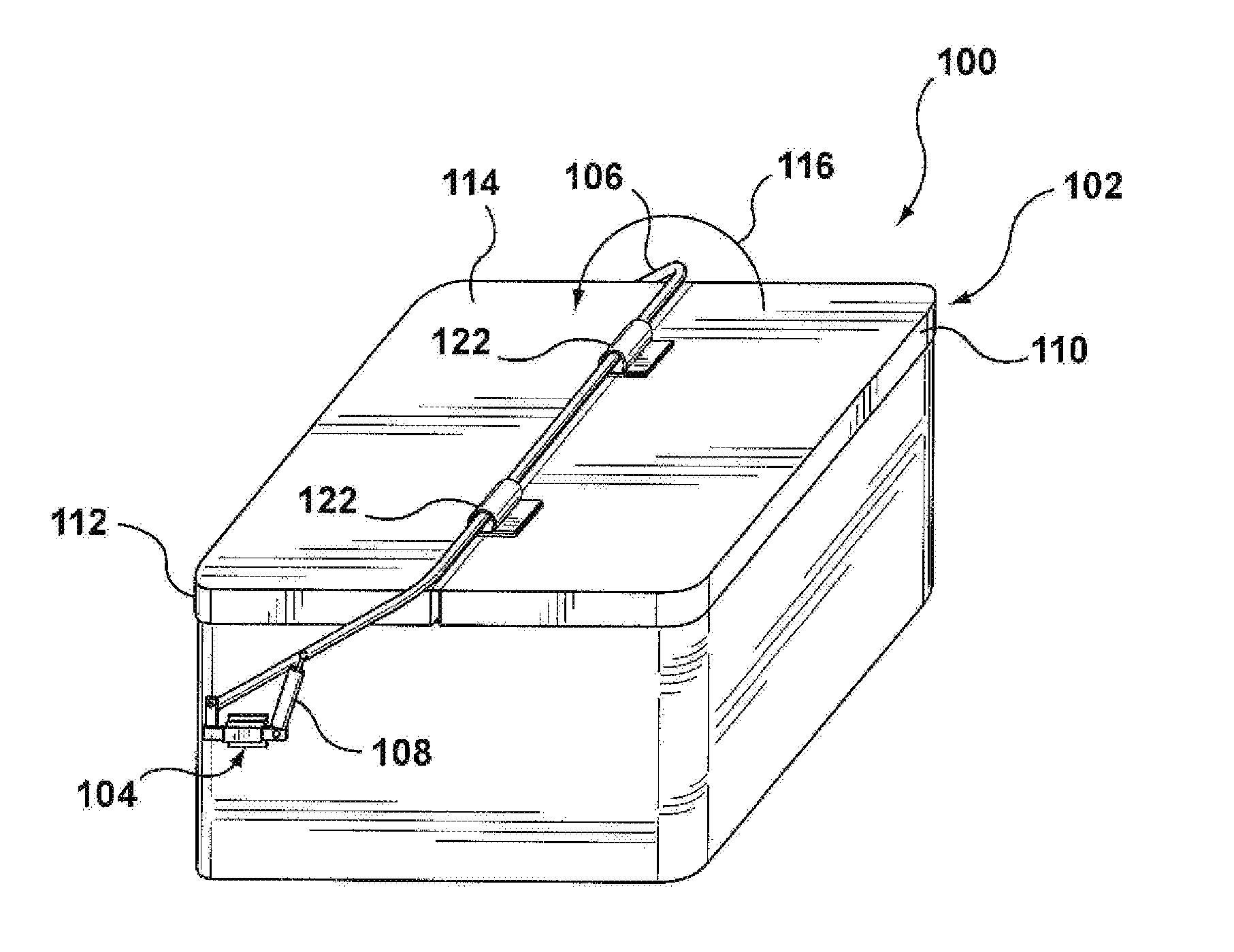 Tie down for a spa cover lifter