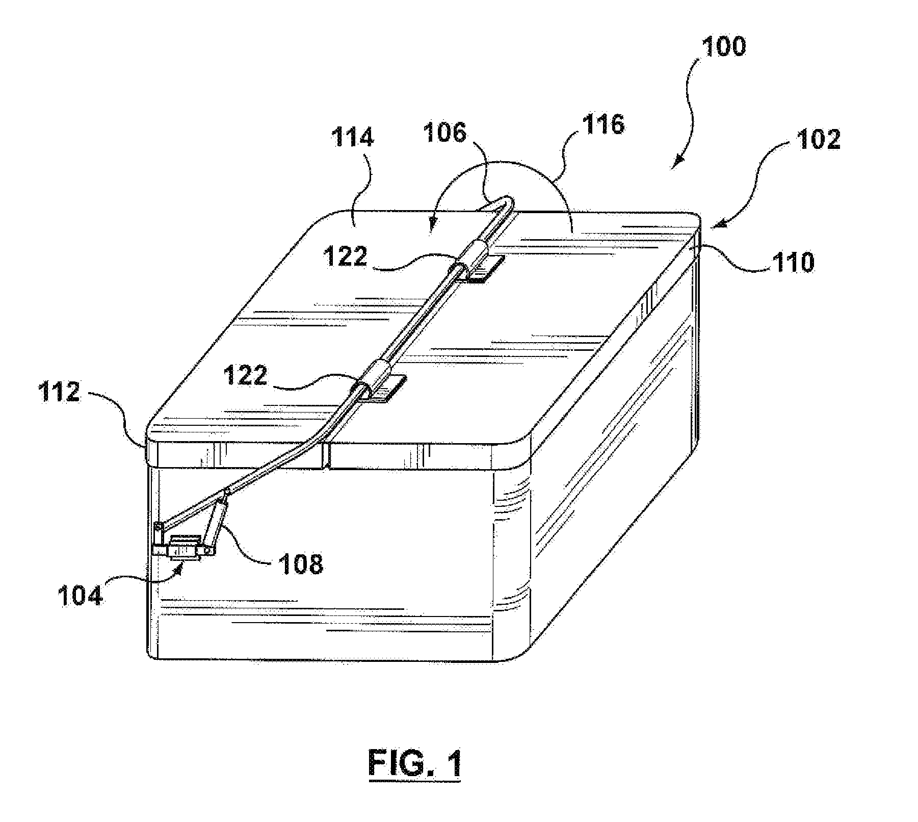 Tie down for a spa cover lifter