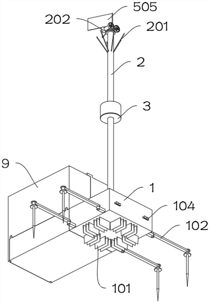 Method for monitoring fragile ecological environment