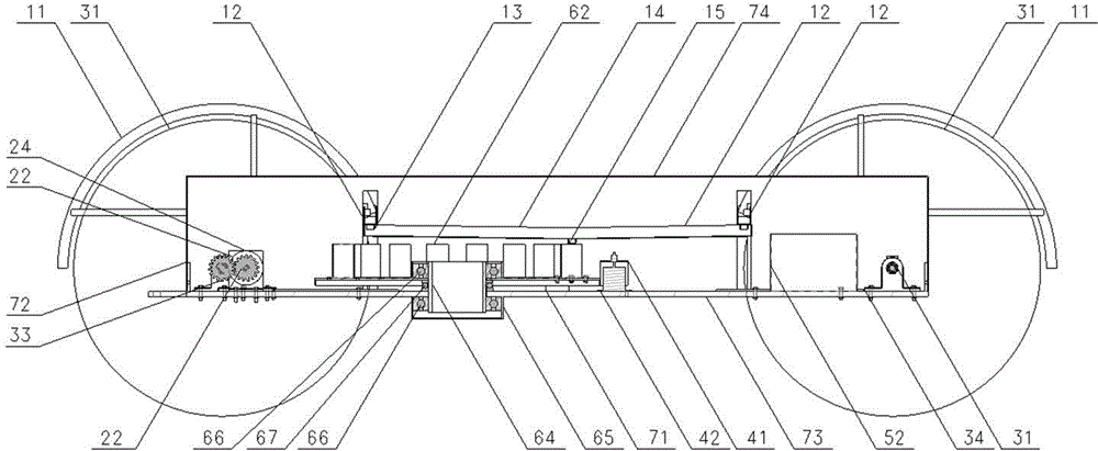 Wheel type overland runoff sampling device